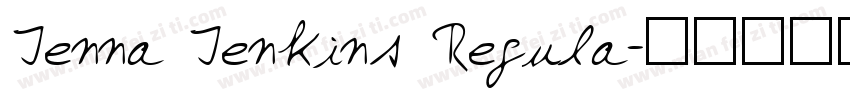 Jenna Jenkins Regula字体转换